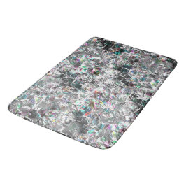 Färgade ser ut som fyrkantiga dvd-utklipp, grov mo badrumsmatta