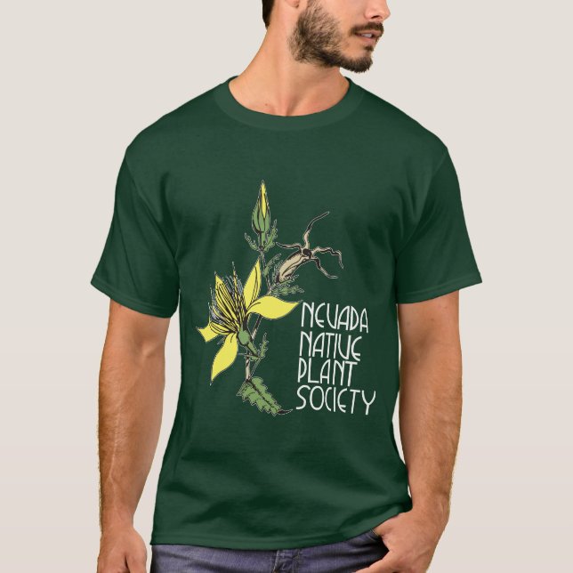 Färgade skjortor för NNPS mörk T-shirt (Framsida)