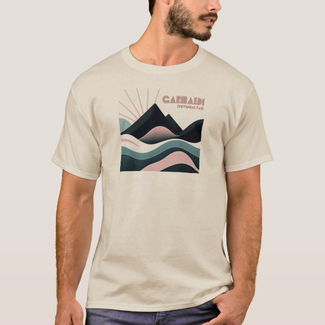 Färgaden Backe i Garibaldi Provincal Park T Shirt (Framsida)