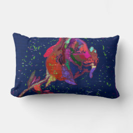 Färgaden Flower Lumbar Pillow Lumbarkudde