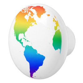 Färgaden jorden Rainbow Knopp