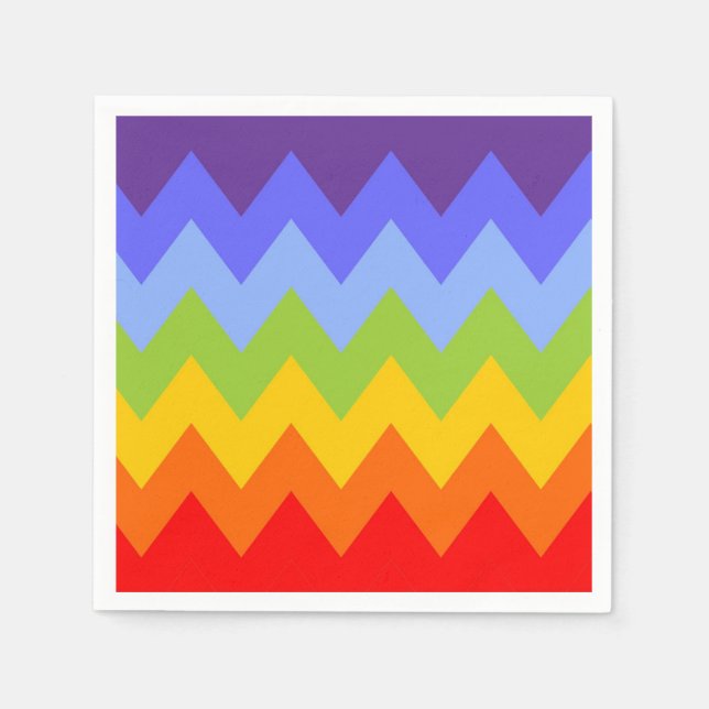 färgaden Mönster Design chakra + dina idéer Pappersservett (Framsidan)