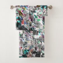 Färgaden ser ut som kvadratiska dvd-klipp, grov mo