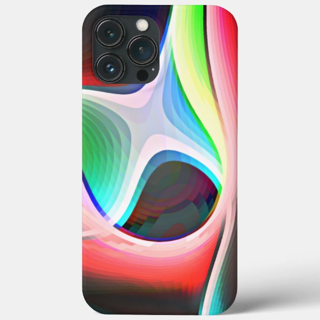 Färgadens abstrakt form för böjda urklippsöverlägg (Baksida)