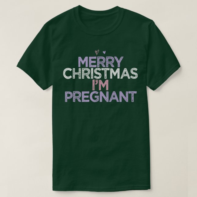 Färgadens hörn som säger God jul II före T Shirt (Design framsida)