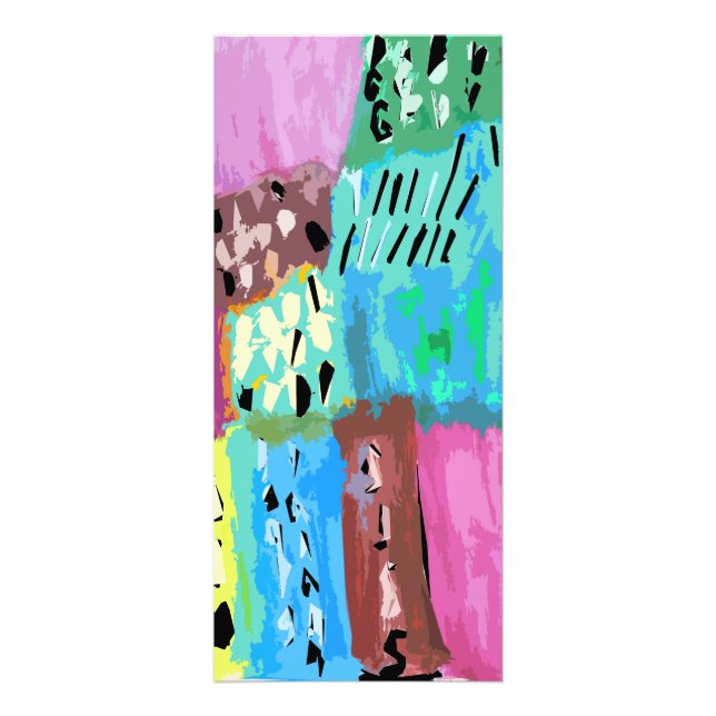 Färgadens korrigeringar reklamkort (Framsidan)