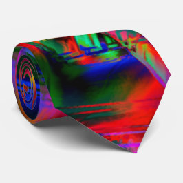 Färgadens nedfläckad fyrkanter med "felaktiga pens slips