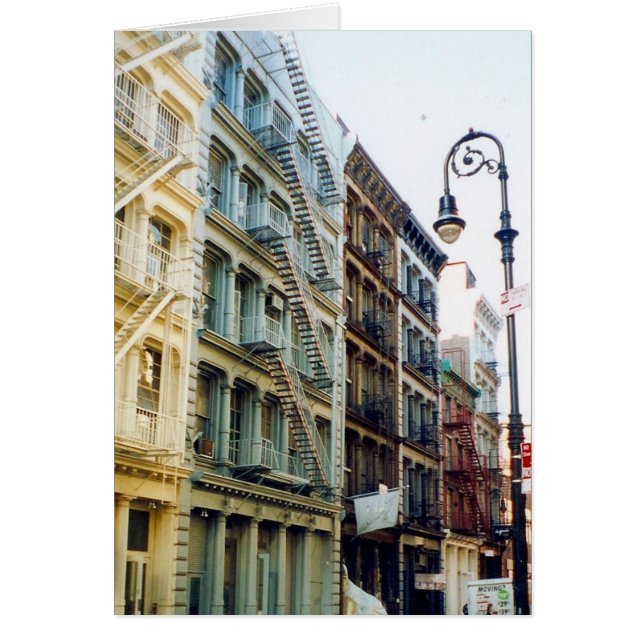 färgadens terrasser hälsningskort (Framsidan)