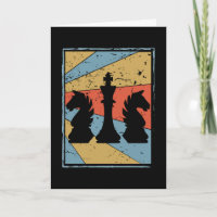 Färgadens vintage chess figurer