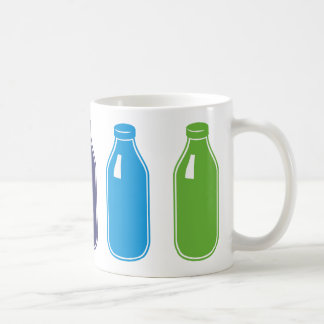 Färgadmjölkmugg Kaffemugg
