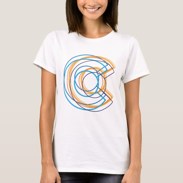 färgadoblur t-shirt (Framsida)