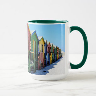 Färgadstrandkojor Mugg