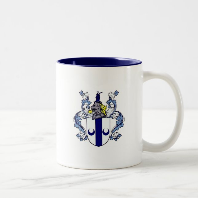 Färgadvapensköld Två-Tonad Mugg (Höger)