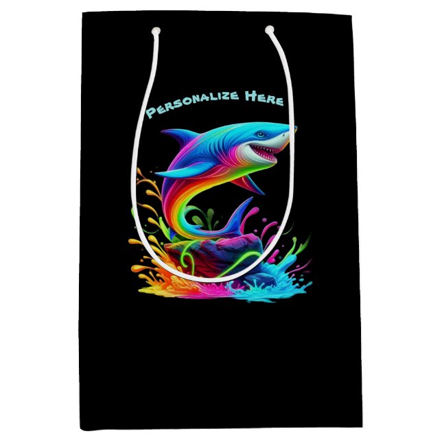 Färgaktig haj Stänk- (Framsidan)