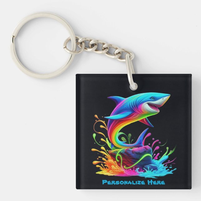 Färgaktig haj Stänk (Framsidan)