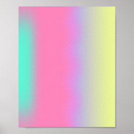 Färgämne Aura i Ljus-övertoning Poster