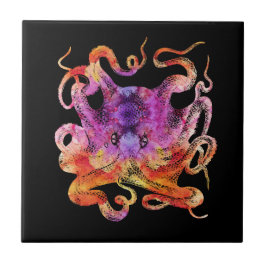 Färgämne för Octopus Retro Tie Färgämne för regnbå Kakelplatta