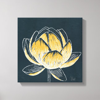 Färgämne Lotus Flower nr 1 Canvastryck