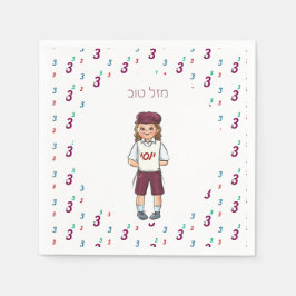 Färgämne nummer tre Upsherin boynapkin Pappersservett