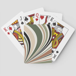 Färgämnen av färg-retro casinokort