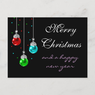 Färgämnen av god jul helg vykort