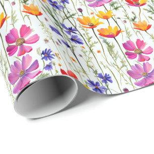 Färgämnen av jaktblommor och Grönt Presentpapper