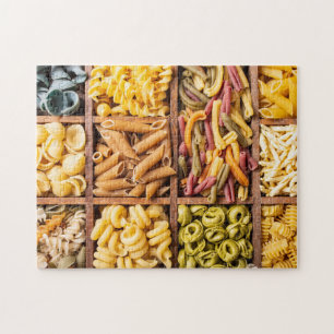 Färgämnen av Pasta Food Pussel