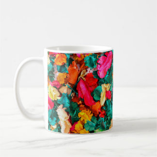 Färgämnen av torkad flowerspotpourri,aroma,aromat kaffemugg
