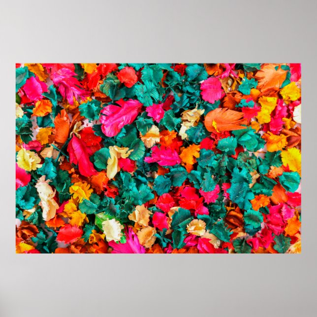 Färgämnen av torkad flowerspotpourri,aroma,aromat poster (Framsidan)