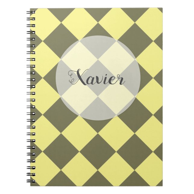 Färgämnen - Banana Nöt Anteckningsbok (Framsidan)