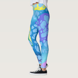 Färgämnen Blobs Leggings