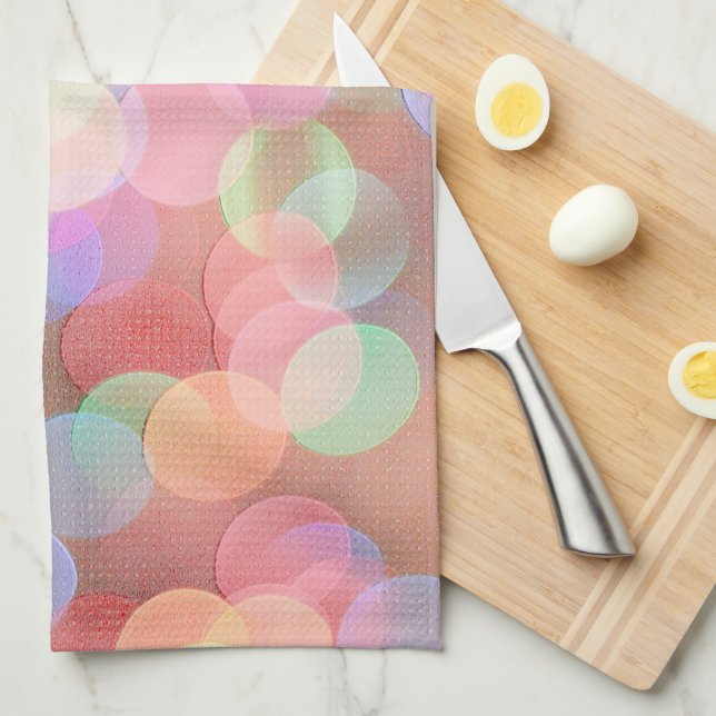 Färgämnen - Bubbles Kitchen Towel Kökshandduk (Vikt i Fjärdedel)