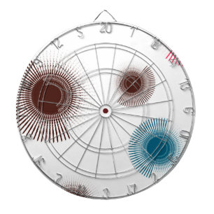 Färgämnen, coola, trender stadspenseldrag cirklar darttavla