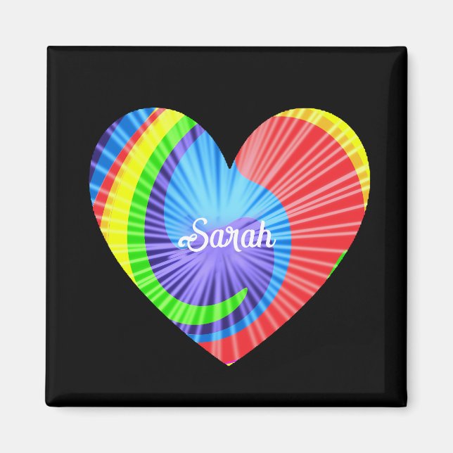 Färgämnen Dye Heart Magnet (Framsidan)