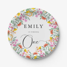 Färgämnen Elegant Wildblommor 1:a födelsedagen Par
