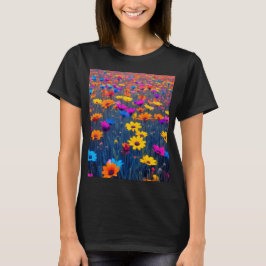 Färgämnen Fält i blommor T Shirt