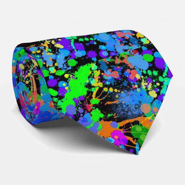 Färgämnen, faux Neon, Paintball, Roligt Slips (Rullad)