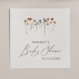 Färgämnen för babykläder för Wildblomma Pappersservett