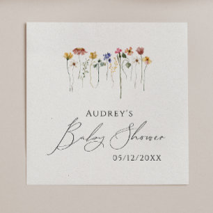 Färgämnen för babykläder för Wildblomma Pappersservett