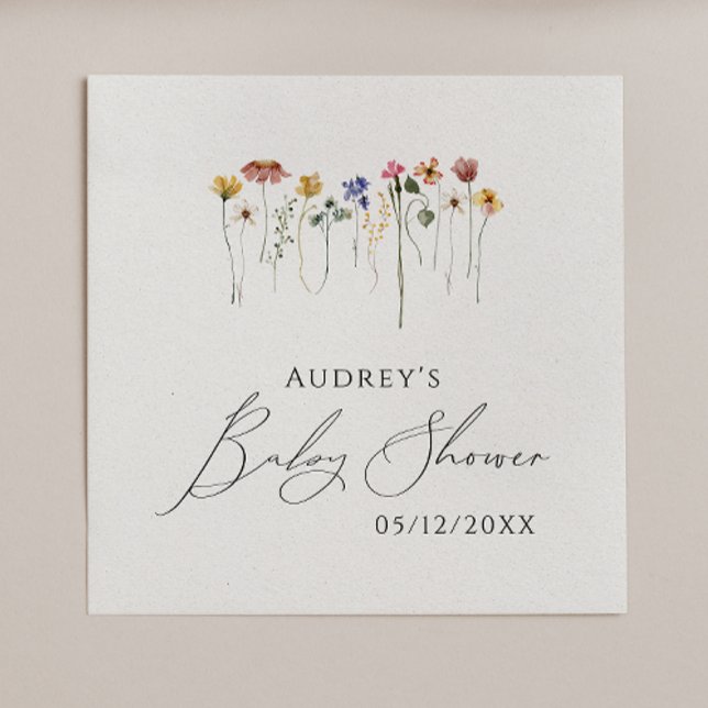 Färgämnen för babykläder för Wildblomma Pappersservett (Skapare uppladdad)