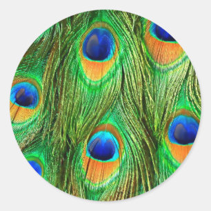 Färgämnen för boskapsuppfödning Skriv ut Runt Klistermärke