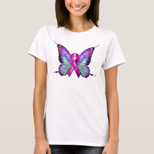 Färgämnen för bröstcancermedvetande om bröstcancer t shirt