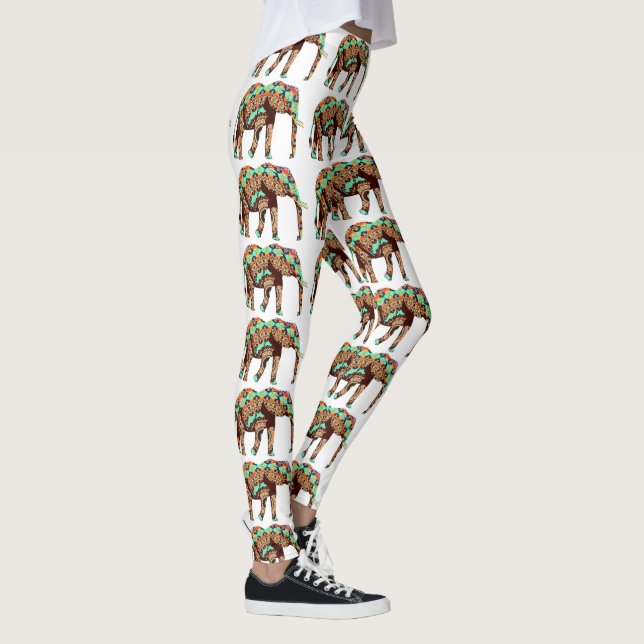 Färgämnen för elefant leggings (Höger)