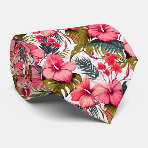 Färgämnen för exotiska blommor design, hals Tie Slips