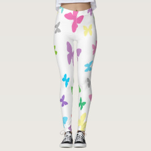 Färgämnen för fjäril leggings
