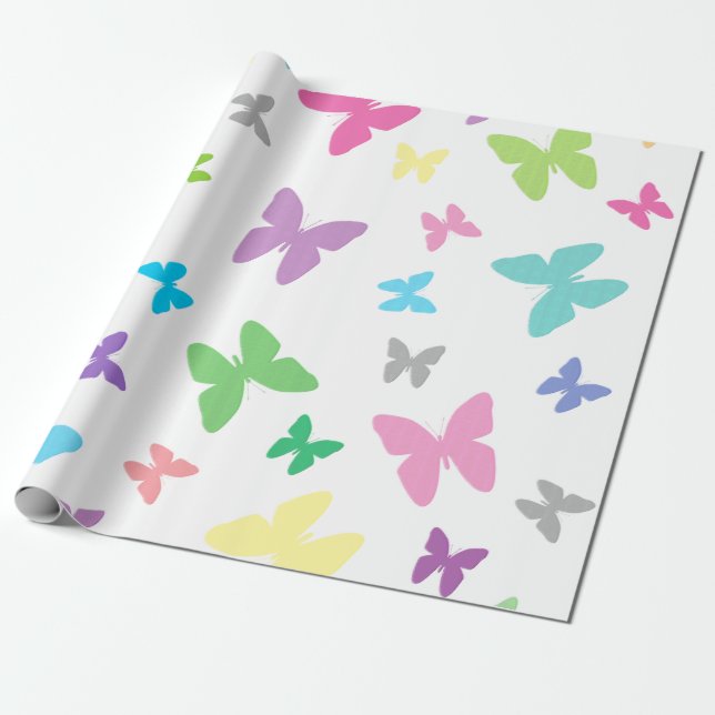 Färgämnen för fjäril presentpapper (Utrullad)