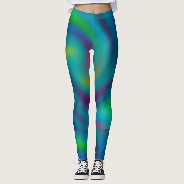 Färgämnen för kvinnligt skinn leggings (Framsida)