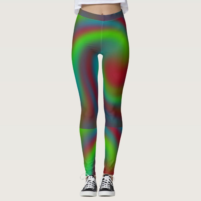 Färgämnen för kvinnligt skinn leggings (Framsida)