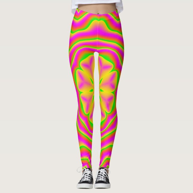 Färgämnen för kvinnligt skinn leggings (Framsida)