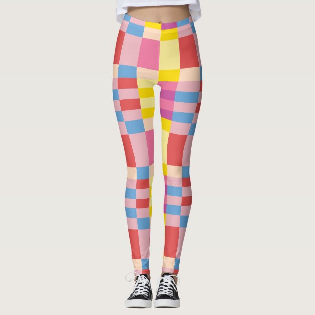 Färgämnen för kvinnligt skinn leggings (Framsida)
